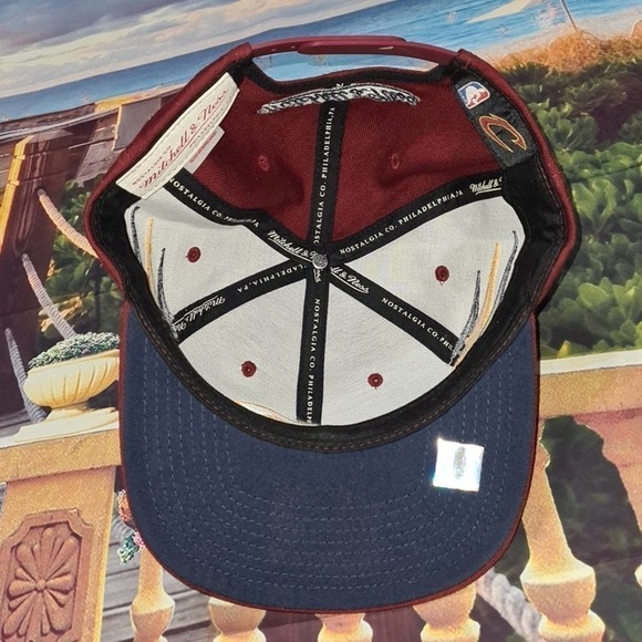 Cleveland Cavs Snapback Hat Mitchell & Ness‎ - Picture 7 of 7